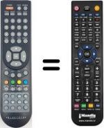 Telecomando equivalente BLUETECH TQT1910BT002