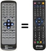 Telecomando equivalente REMCON780