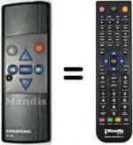 Telecomando equivalente Grundig T51-743EURO