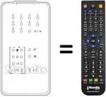 Telecomando equivalente REMCON523