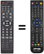 Telecomando equivalente United TVD9094 DVBT