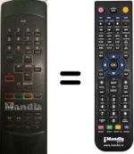 Telecomando equivalente Sinudyne 34B08ACULT