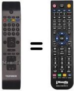 Telecomando equivalente Telefunken RC3902