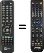 Telecomando equivalente Telesystem TS ULTRA 4K