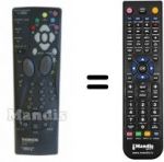 Telecomando equivalente Thomson 35061860