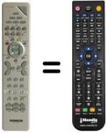 Telecomando equivalente Thomson DTH8550E-VCR-DVD-HDD