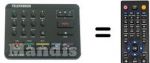 Telecomando equivalente RC1193S