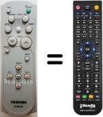 Telecomando equivalente Toshiba TLP-T70M