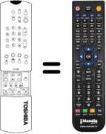 Telecomando equivalente Toshiba 23306216