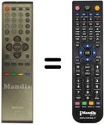 Telecomando equivalente CT-8015