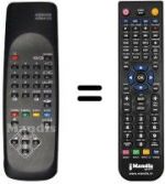 Telecomando equivalente Toshiba TW14R21S