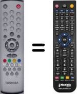 Telecomando equivalente Toshiba V20096228