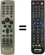 Telecomando equivalente Aiwa HV-FX7700