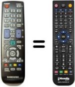 Telecomando equivalente Samsung UE32D4003