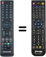 Telecomando equivalente United LED32SK30
