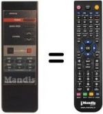 Telecomando equivalente Daewoo DVR3721D