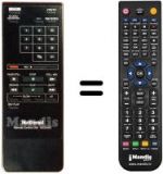 Telecomando equivalente Panasonic VEQ0687