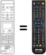 Telecomando equivalente Panasonic VEQ0923