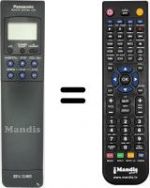 Telecomando equivalente Panasonic NV-J40