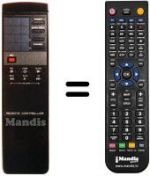 Telecomando equivalente REMCON1154