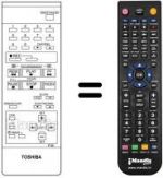 Telecomando equivalente Toshiba 7014-8347