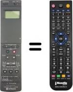 Telecomando equivalente Hitachi VT546E
