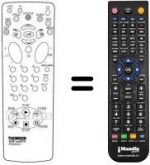 Telecomando equivalente REMCON1054