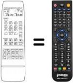 Telecomando equivalente REMCON745