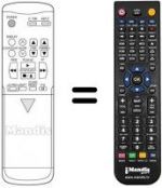 Telecomando equivalente REMCON675