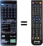 Telecomando equivalente Yamaha CDX-630E