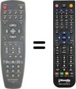 Telecomando equivalente RC3100DV