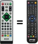 Telecomando equivalente Metronic 441540PLAYER USB