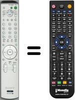 Telecomando equivalente Sony KDLV40A11E