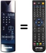 Telecomando equivalente Technisat VC3004