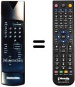 Telecomando equivalente Technisat MULTYMAC6