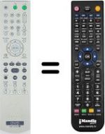 Telecomando equivalente Sony DVP-NS29