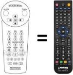 Telecomando equivalente Kenwood DTF100