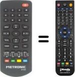 Telecomando equivalente Metronic 9042