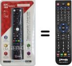 Telecomando equivalente Telesystem TS7500HD