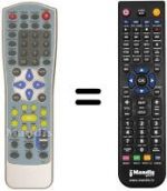 Telecomando equivalente Amstrad DV600