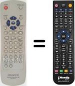 Telecomando equivalente Kenwood DVF3250