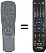 Telecomando equivalente Thorn NR4834