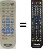 Telecomando equivalente Toshiba SE-R0268