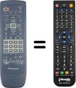 Telecomando equivalente Pioneer DV626