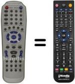 Telecomando equivalente REMCON691
