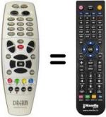 Telecomando equivalente DREAM DREAMBOX DM7020