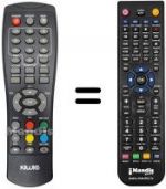 Telecomando equivalente Gbc DT400