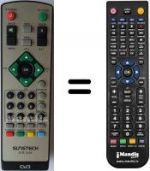 Telecomando equivalente Sunstech DTB-2200