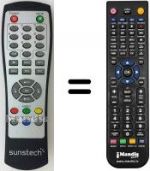Telecomando equivalente Sunstech DTB-P460