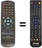 Telecomando equivalente Hitachi DV-P250E